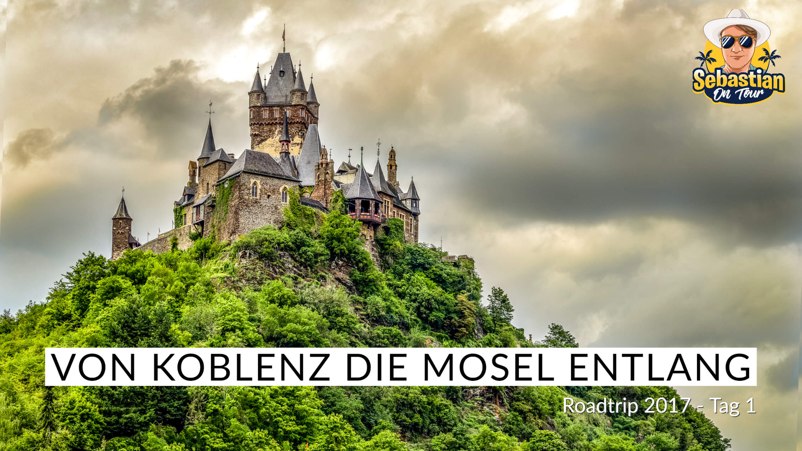 Von Koblenz die Mosel entlang - Cabrio Tour 2017 - Tag 1